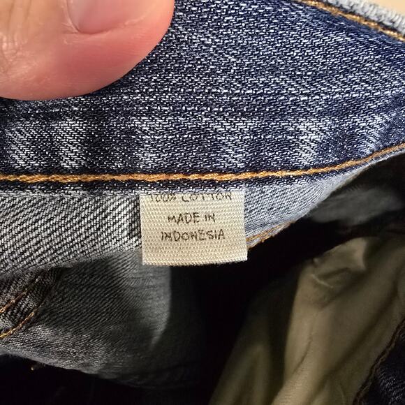 Men's J. Crew Straight Leg 100% Cotton Denim Jeans | Size 36 x 30 - Picture 8 of 8